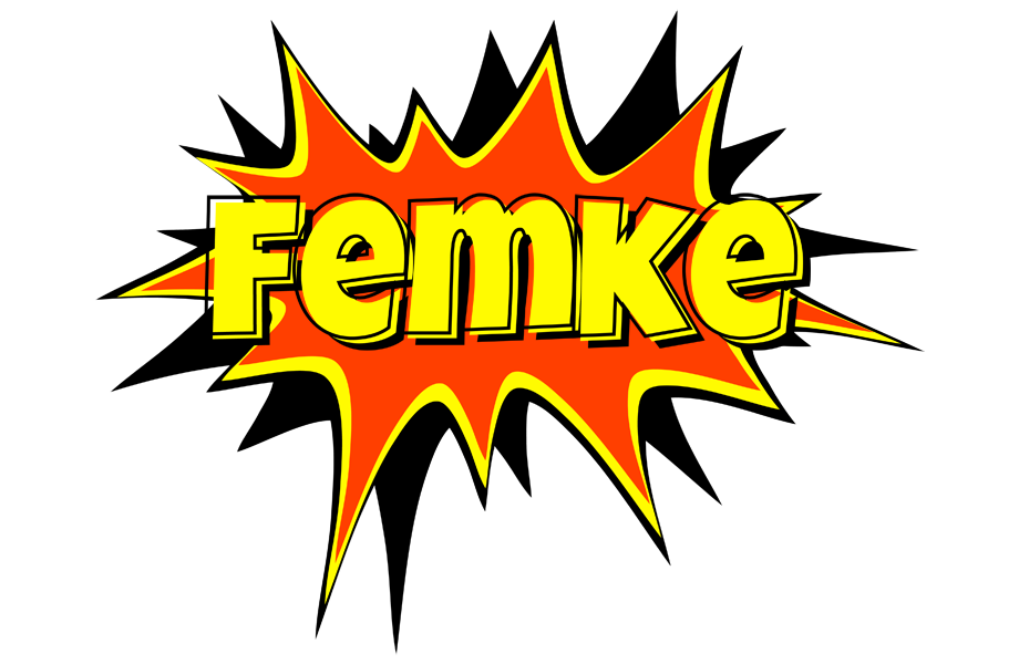 Femke bazinga logo
