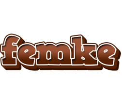 Femke brownie logo