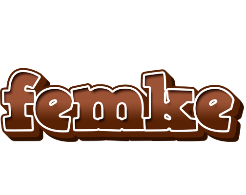 Femke brownie logo