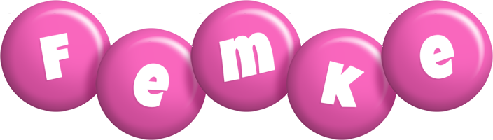 Femke candy-pink logo