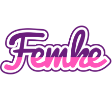 Femke cheerful logo