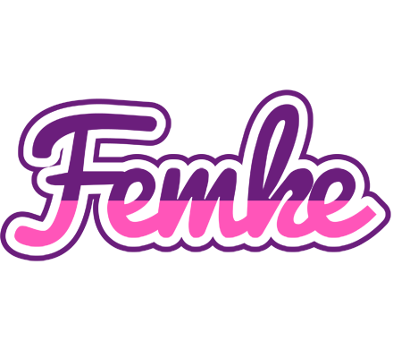 Femke cheerful logo