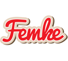 Femke chocolate logo