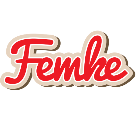 Femke chocolate logo