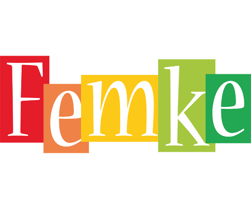 Femke colors logo