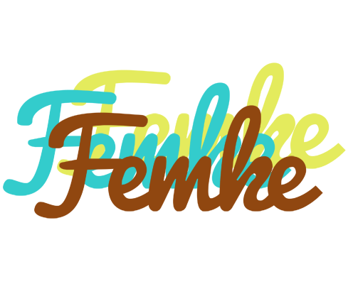 Femke cupcake logo