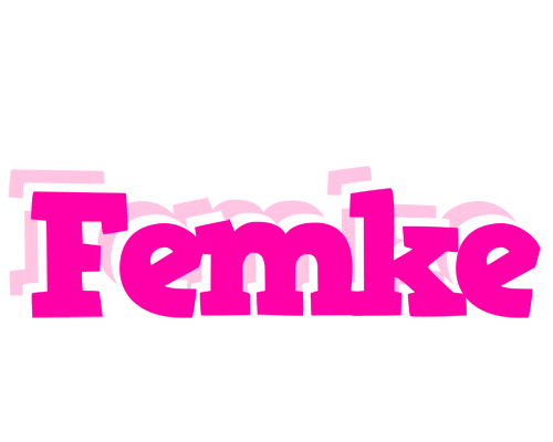 Femke dancing logo