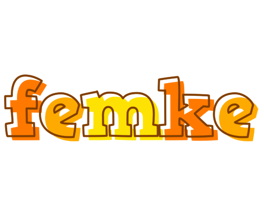 Femke desert logo