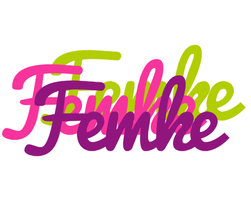 Femke flowers logo