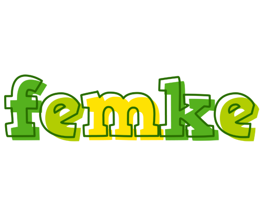 Femke juice logo
