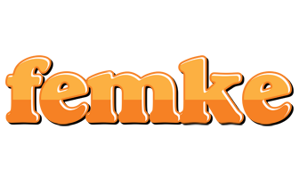 Femke orange logo