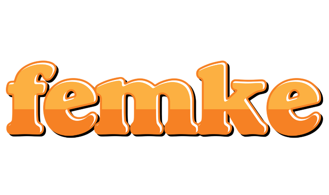 Femke orange logo