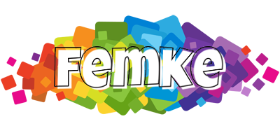 Femke pixels logo