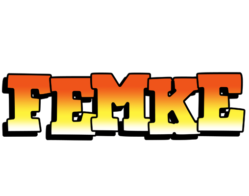 Femke sunset logo