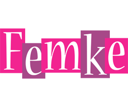 Femke whine logo