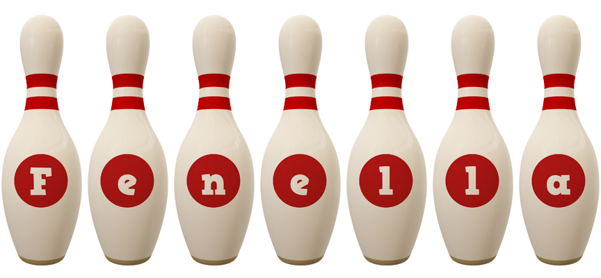 Fenella bowling-pin logo