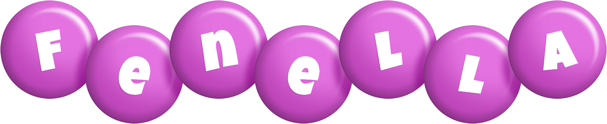 Fenella candy-purple logo