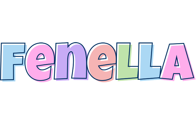 Fenella pastel logo