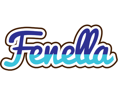 Fenella raining logo