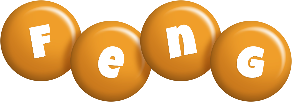 Feng candy-orange logo