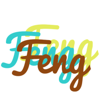 Feng cupcake logo