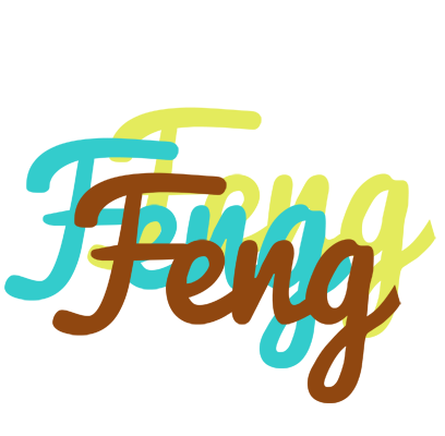 Feng cupcake logo