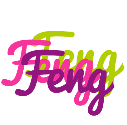 Feng flowers logo