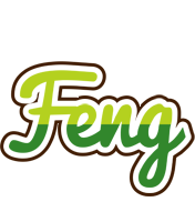 Feng golfing logo