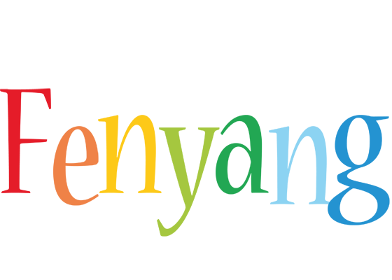 Fenyang birthday logo