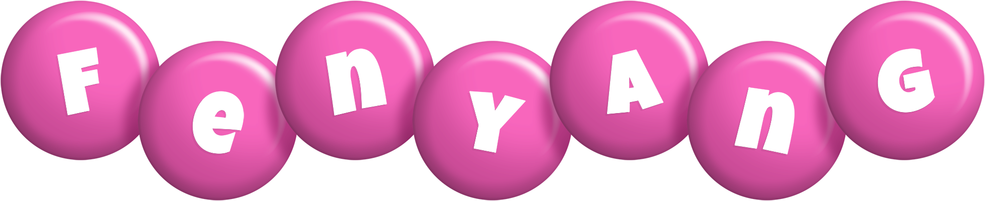 Fenyang candy-pink logo