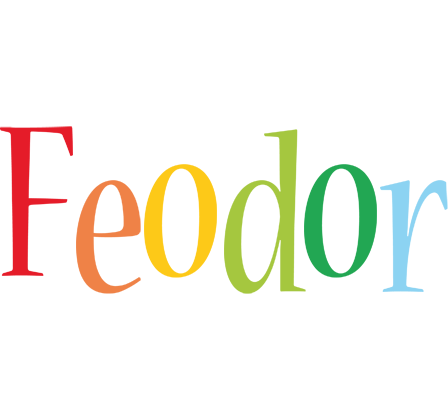 Feodor birthday logo