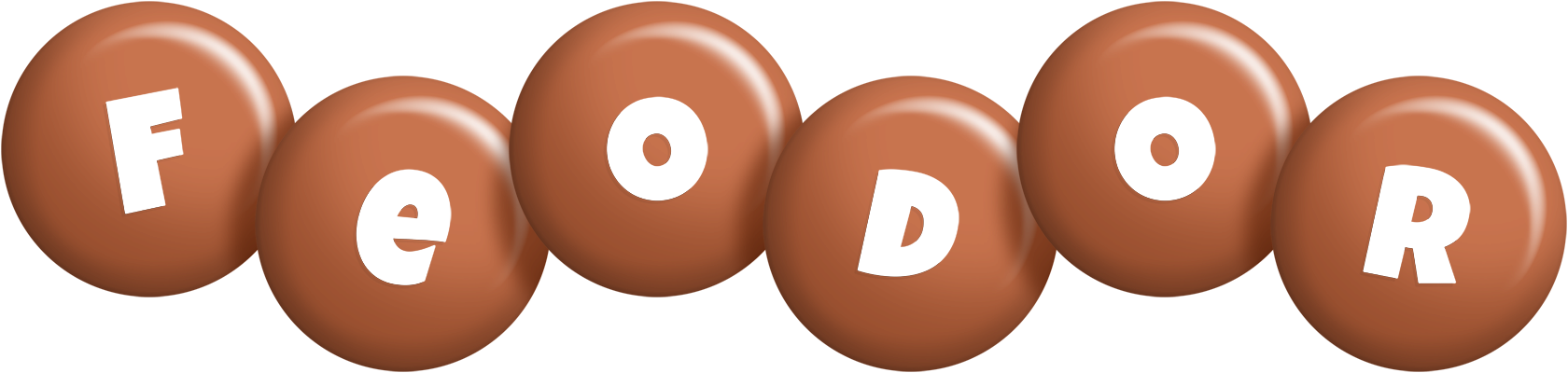 Feodor candy-brown logo