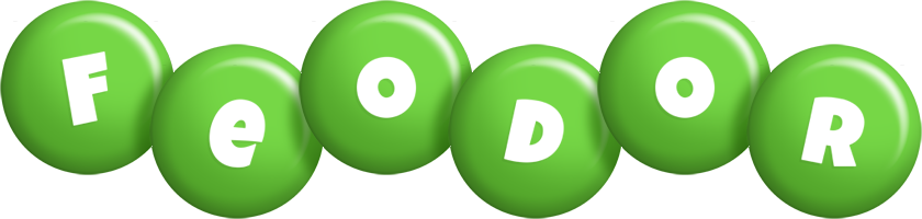 Feodor candy-green logo