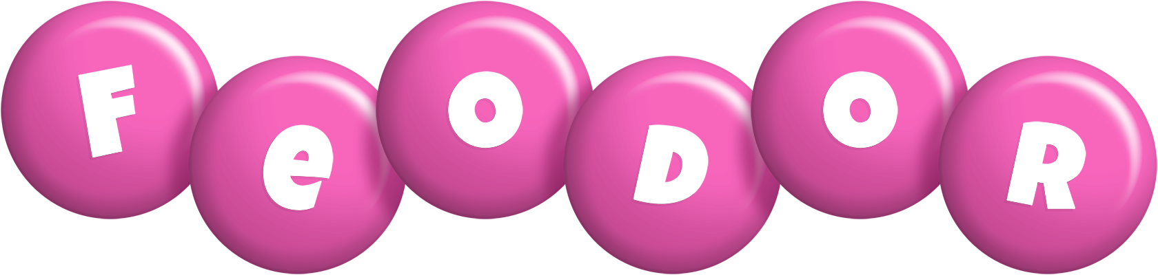 Feodor candy-pink logo