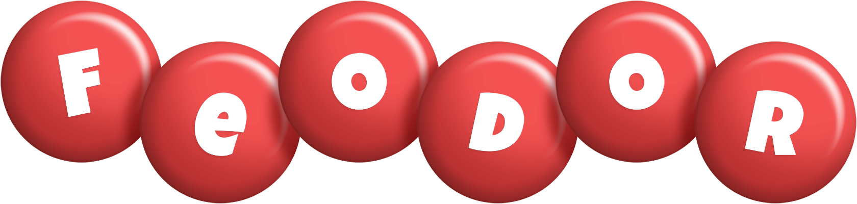 Feodor candy-red logo