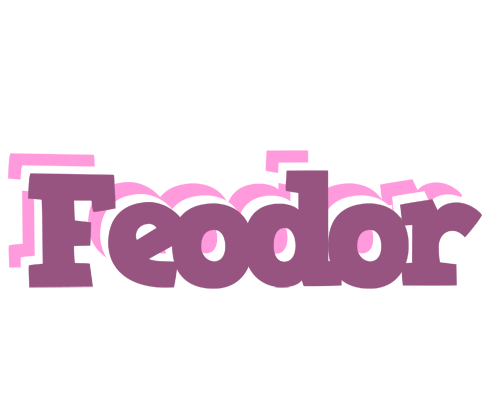 Feodor relaxing logo