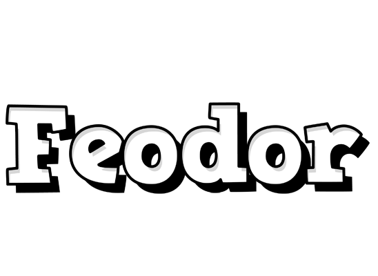 Feodor snowing logo