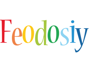 Feodosiy birthday logo