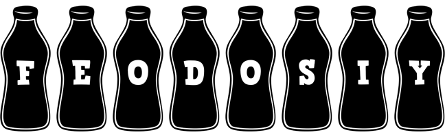 Feodosiy bottle logo