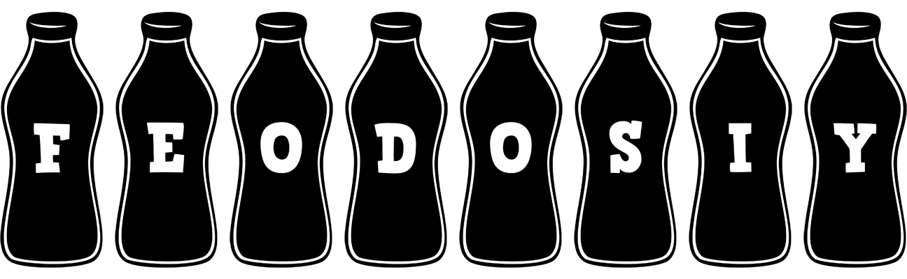 Feodosiy bottle logo