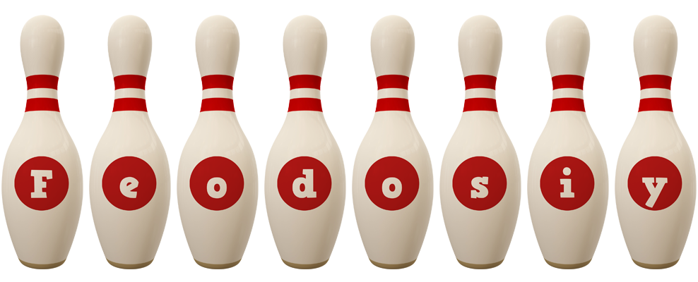Feodosiy bowling-pin logo