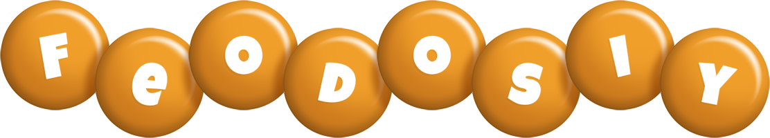 Feodosiy candy-orange logo