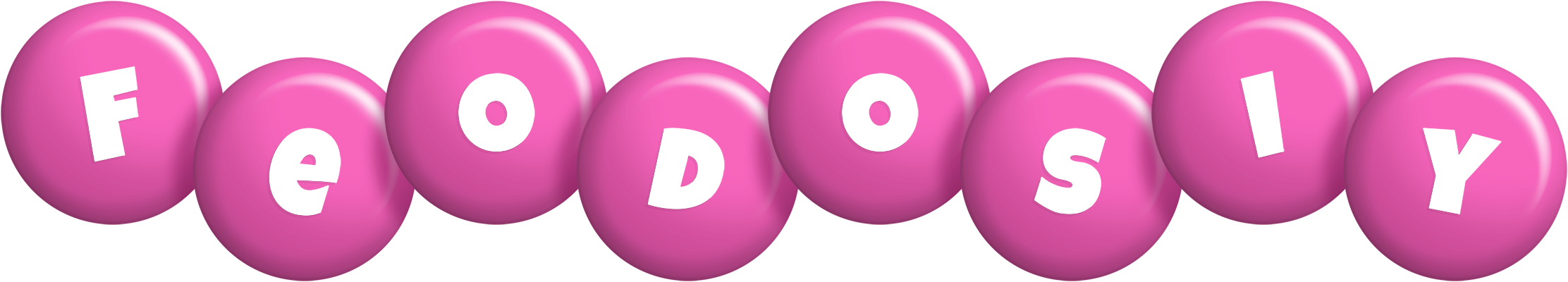 Feodosiy candy-pink logo