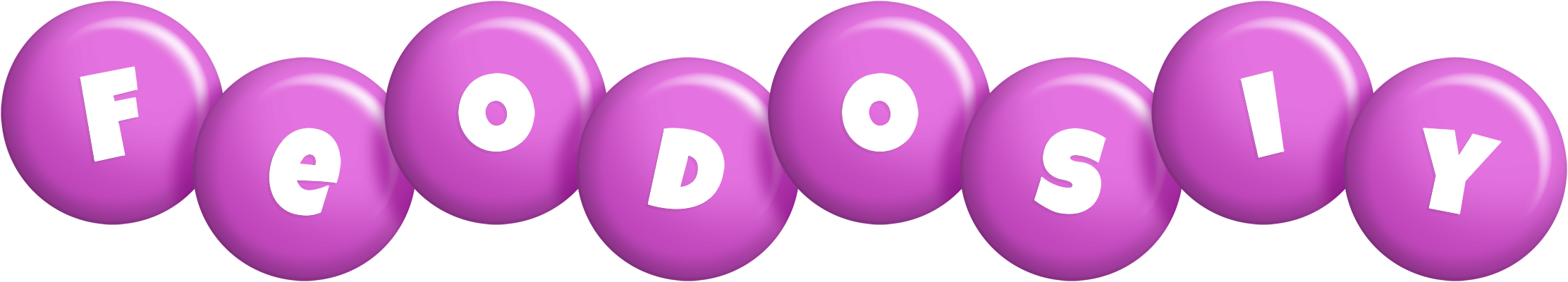Feodosiy candy-purple logo