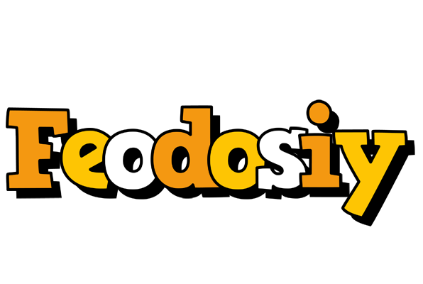 Feodosiy cartoon logo