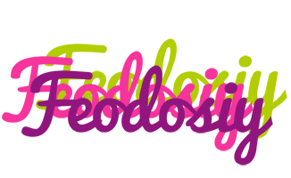 Feodosiy flowers logo