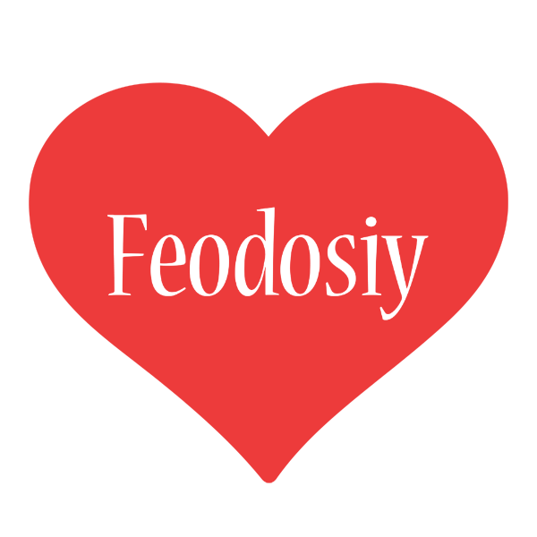 Feodosiy love logo