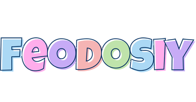 Feodosiy pastel logo