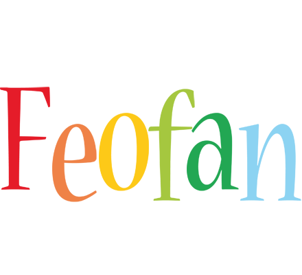 Feofan birthday logo