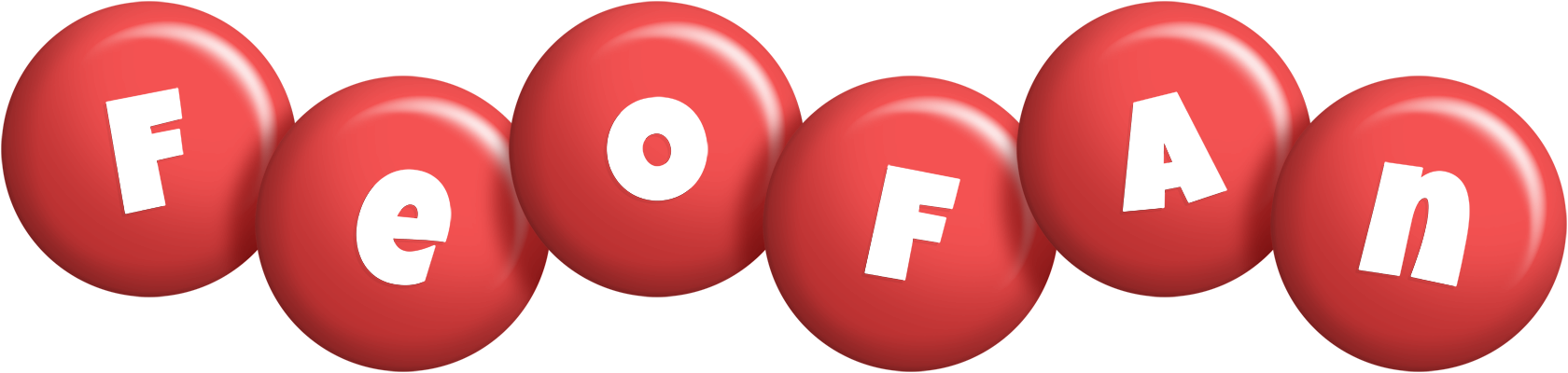 Feofan candy-red logo
